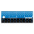 Easy Read Stainless Steel Ruler, Standard/Metric, 12".5 Long, Blue [SKU: VCTEZ12SBL]