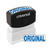 Message Stamp, Original, Pre-Inked One-Color, Blue [SKU: UNV10060]