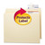 Seal And View File Folder Label Protector, Clear Laminate, 3.5 X 1.69, 100/Pack [SKU: SMD67600]