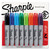 Chisel Tip Permanent Marker, Medium Chisel Tip, Assorted Colors, 8/Set [SKU: SAN38250PP]