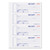 Durable Hardcover Numbered Money Receipt Book, Two-Part Carbonless, 6.88 X 2.75, 4 Forms/Sheet, 300 Forms Total [SKU: REDS1654NCR]