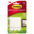 Picture Hanging Strips, Removable, Holds Up To 3 Lbs Per Pair, 0.75 X 2.75, White, 3 Pairs/Pack [SKU: MMM17201ES]