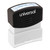 Message Stamp, E-Mailed, Pre-Inked One-Color, Blue [SKU: UNV10058]