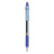 Jimnie Gel Pen, Stick, Medium 0.7 Mm, Blue Ink, Clear/Blue Barrel, 12/Pack [SKU: ZEB44120]