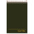 Gold Fibre Steno Pads, Gregg Rule, Designer Green/Gold Cover, 100 White 6 X 9 Sheets [SKU: TOP20806]