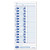 Time Clock Cards For Lathem Time E Series, One Side, 4 X 9, 100/Pack [SKU: LTHE100]