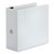 Deluxe Easy-To-Open D-Ring View Binder, 3 Rings, 5" Capacity, 11 X 8.5, White [SKU: UNV30756]