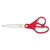 Multi-Purpose Scissors, Pointed Tip, 7" Long, 3.38" Cut Length, Gray/Red Straight Handle [SKU: MMM1427]