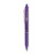 Frixion Clicker Erasable Gel Pen, Retractable, Fine 0.7 Mm, Purple Ink, Purple Barrel, Dozen [SKU: PIL31455]