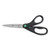 Kleenearth Scissors, 8" Long, 3.25" Cut Length, Black Straight Handles, 2/Pack [SKU: ACM15179]