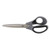 Non-Stick Titanium-Coated Scissors, 8" Long, 3.86" Cut Length, Gun-Metal Gray Blades, Gray/Black Straight Handle [SKU: TUD24380509]
