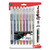 Sparkle Pop Metallic Gel Pen, Stick, Bold 1 Mm, Assorted Ink Colors, Clear Barrel, 8/Pack [SKU: PENK91BPS8M]