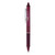 Frixion Clicker Erasable Gel Pen, Retractable, Fine 0.7 Mm, Burgundy Ink, Burgundy Barrel, Dozen [SKU: PIL15131]