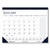 Recycled Two-Color Monthly Desk Pad Calendar with Notes Section, 22 x 17, Blue Binding/Corners, 12-Month (Jan-Dec): 2024 [SKU: HOD164]