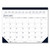Recycled Two-Color Perforated Monthly Desk Pad Calendar, 22 x 17, Blue Binding/Corners, 12-Month (Jan-Dec): 2024 [SKU: HOD150HD]
