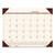 EcoTones Recycled Monthly Desk Pad Calendar, 22 x 17, Moonlight Cream Sheets, Brown Corners, 12-Month (Jan to Dec): 2024 [SKU: HOD12441]