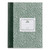 Lab Notebook, Quadrille Rule (5 Sq/In), Green Marble Cover, (96) 10.13 X 7.88 Sheets [SKU: RED53110]