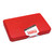 Pre-Inked Felt Stamp Pad, 4.25" X 2.75", Red [SKU: AVE21071]