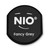 Ink Pad For Nio Stamp With Voucher, 2.75" X 2.75", Fancy Gray [SKU: COS071519]