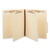 Six-Section Classification Folders, 2" Expansion, 2 Dividers, 6 Fasteners, Letter Size, Manila Exterior, 15/Box [SKU: UNV10300]