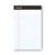 Premium Ruled Writing Pads With Heavy-Duty Back, Narrow Rule, Black Headband, 50 White 5 X 8 Sheets, 6/Pack [SKU: UNV56300]