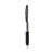 Sarasa Clip Gel Pen, Retractable, Medium 0.7 Mm, Black Ink, Clear/Black Barrel, 12/Pack [SKU: ZEB48710]