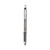 S-Gel Premium Metal Barrel Gel Pen, Retractable, Medium 0.7 Mm, Black Ink, Black Barrel, 2/Pack [SKU: SAN2134918]