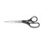 Kleenearth Basic Plastic Handle Scissors, 9" Long, 4.25" Cut Length, Black Straight Handle [SKU: ACM15586]