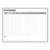 Or Schedule Magnetic Whiteboard, 48.5 X 36.5, White/Gray Surface, Satin Aluminum Frame, Ships In 7-10 Business Days [SKU: GHEGRPM313S34]