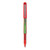 Precise V5 Begreen Roller Ball Pen, Stick, Extra-Fine 0.5 Mm, Red Ink, Red Barrel, Dozen [SKU: PIL26302]