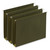 Box Bottom Hanging File Folders, 2" Capacity, Letter Size, 1/5-Cut Tabs, Standard Green, 25/Box [SKU: UNV14142]