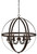 Westinghouse Stella Mira Series 6328200 Chandelier, 120 V, 240 W, 1-Tier, 6-Lamp, LED Lamp, Metal Fixture [SKU: ORG3048295]