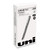 Vision Roller Ball Pen, Stick, Fine 0.7 Mm, Black Ink, Silver/Black/Clear Barrel, Dozen [SKU: UBC60126]