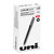 Roller Ball Pen, Stick, Extra-Fine 0.5 Mm, Red Ink, Black/Red Barrel, Dozen [SKU: UBC60152]
