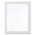 Self Adhesive Sign Holders, 8.5 X 11 Insert, Clear With White Border, 2/Pack [SKU: DEF68776W]