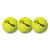 Tennis Balls, 2.5" Diameter, Yellow, 3/Pack [SKU: CSITB3]