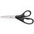 Design Line Straight Stainless Steel Scissors, 8" Long, 3.13" Cut Length, Black Straight Handle [SKU: ACM13139]
