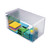 Stackable Cube Organizer, Double Cube, Plastic, 12 X 6 X 6, Clear [SKU: DEF350501]