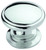 Amerock Allison Value Series BP5301226 Cabinet Knob, 1-1/16 in Projection, Zinc, Polished Chrome [SKU: ORG1331230]
