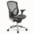 Alera EQ Series Ergonomic Multifunction Mid-Back Mesh Chair, Supports Up to 250 lb, Black Seat/Back, Aluminum Base [SKU: ALEEQA42ME10A]