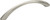 Amerock BP52994G10 Cabinet Pull, 4-9/16 in L Handle, 1-1/16 in Projection, Zinc, Satin Nickel [SKU: ORG8858458]