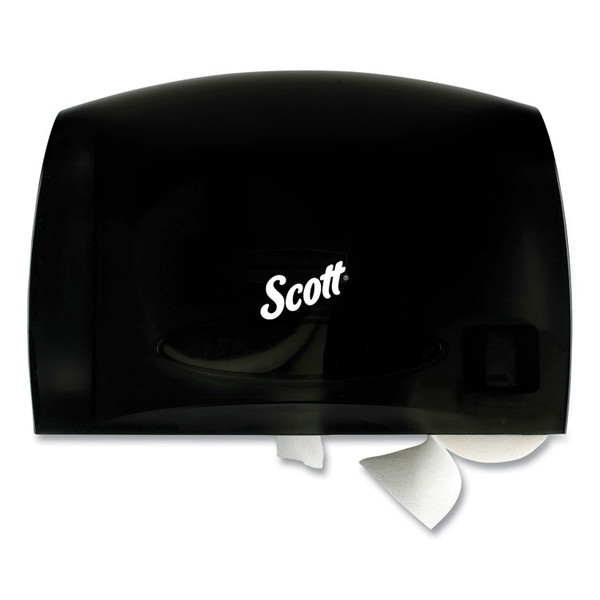 Essential Coreless Jumbo Roll Tissue Dispenser for Business, 14.25 x 6 x 9.75, Black [SKU: KCC09602]