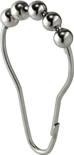 iDESIGN 76570 Shower Roller Curtain Hook, Stainless Steel, Polished Chrome [SKU: ORG6432744]