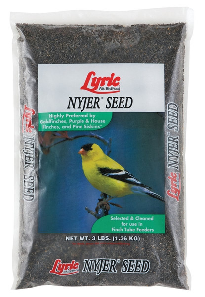 Lyric 26-47426 Bird Seed, Nyjer, 3 lb Bag [SKU: ORG1791292]