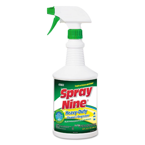 Heavy Duty Cleaner/Degreaser/Disinfectant, Citrus Scent, 32 oz, Trigger Spray Bottle, 12/Carton [SKU: ITW26832CT]