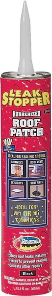 Gardner 0319-GA Roof Patch, Black, Liquid, 10.1 fl-oz Tube [SKU: ORG8426413]