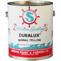 Duralux M744-1 Marine Enamel, High-Gloss, Signal Yellow, 1 gal Can [SKU: ORG5306196]