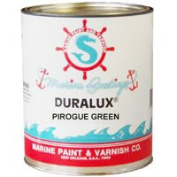 Duralux M746-1 Marine Enamel, Flat, Pirogue Green, 1 gal Can [SKU: ORG5306352]