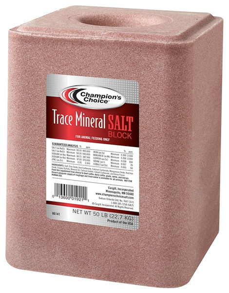 Champion's Choice 100012624 Trace Mineral Salt, 50 lb [SKU: ORG0046722]