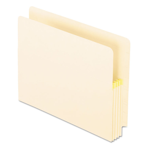 Convertible End Tab File Pockets, 3.5" Expansion, Letter Size, Manila, 25/Box [SKU: PFX12832]